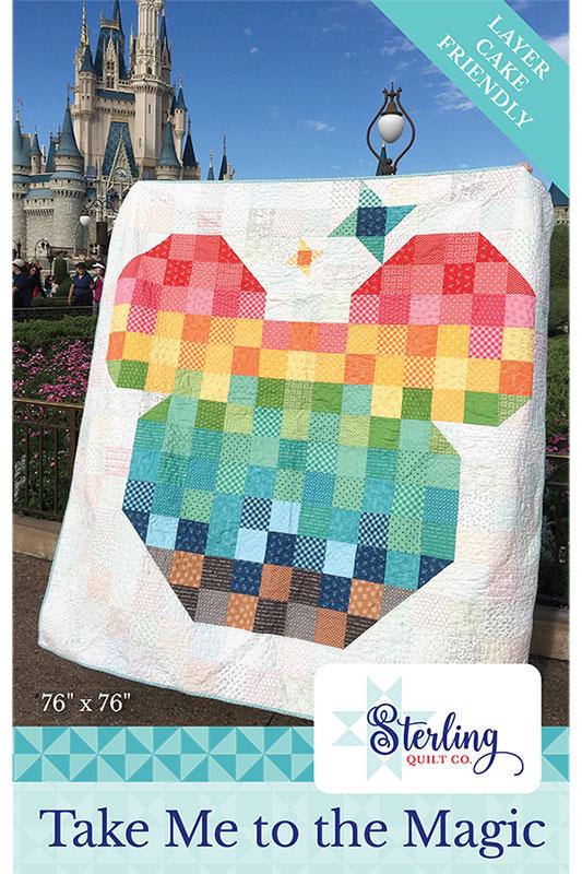 Take me to the Magic - 76x76 quilt - by Sterling Quilt Co.