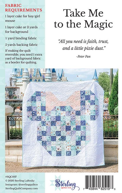 Take me to the Magic - 76x76 quilt - by Sterling Quilt Co.