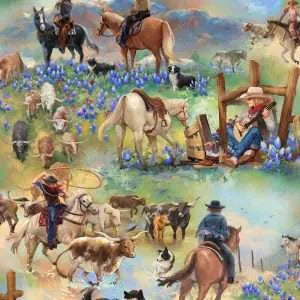 Round Up - Master Scenic - scenes of cowboys