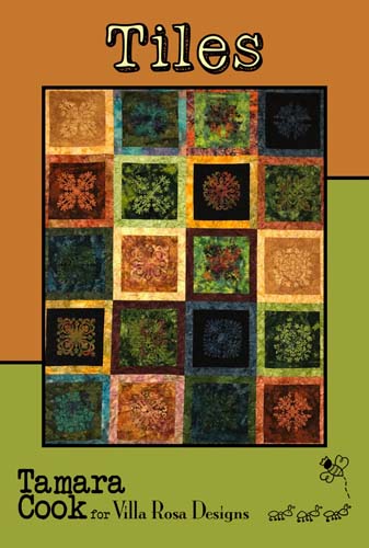 Tiles - Theme Fabric or 10"- 54 x 67 by Villa Rosa Designs