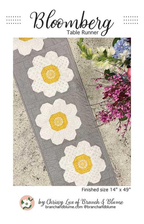 Bloomberg Table Runner - 14 x49 by Chrissy Lux of Branch & Blume