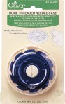 Clover dome threaded needle case #625