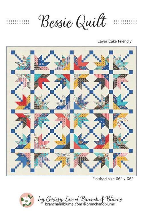 Bessie Quilt - 66 x 66 - by Chrissy Lux of Branch & Blume