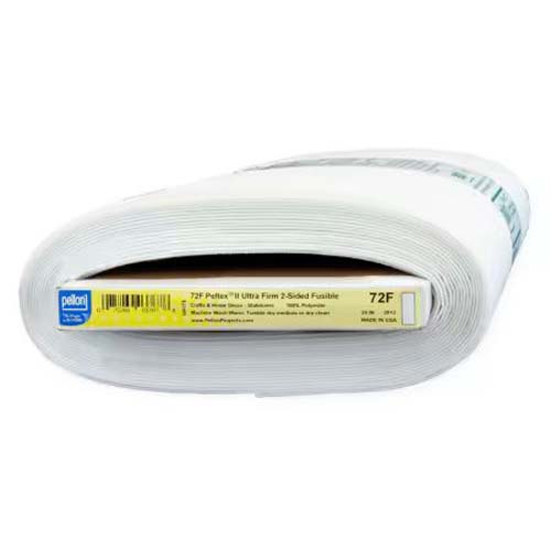 Pellon 72F Peltex 2-Sided Fusible Extra Firm 20" Wide, White Interfacing