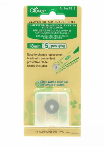 Clover Rotary Blade 18mm-5 blades, 7513CV