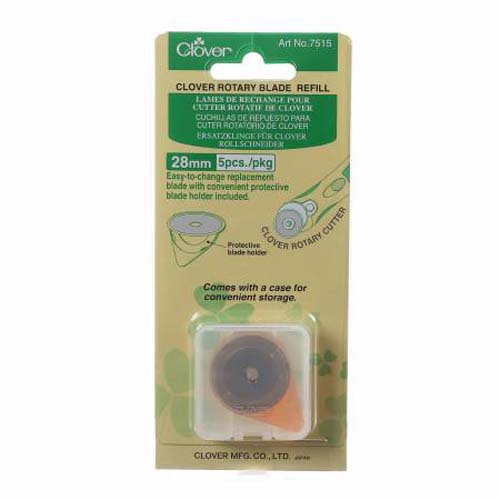 Clover Rotary Blade 28mm-5 blades, 7515CV
