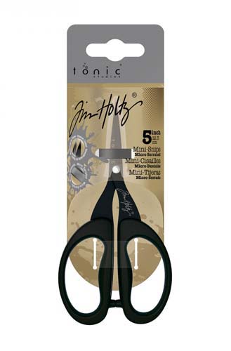 Mini Snips - 5in. titanium, large handle by Tim Holtz