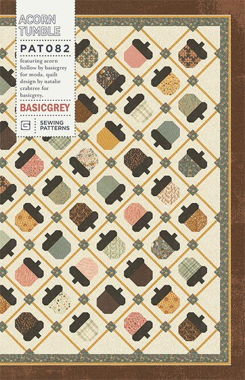 Acorn Tumble By BasicGrey - Layer cake friendly - 80 x 80