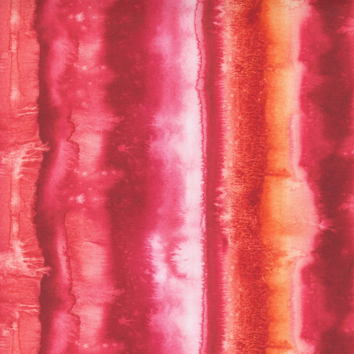 Starflower Christmas- Watercolor stripe - Red -  by Create Joy Project