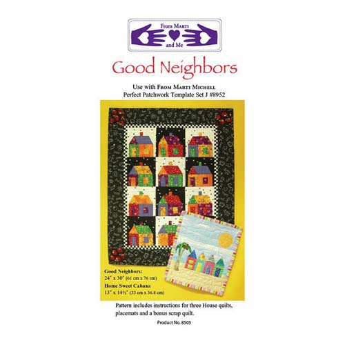 Marti Michell - Good Neighborspattern booklet  8505