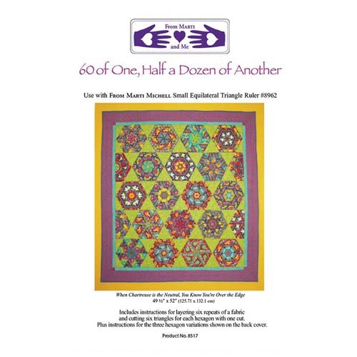 Marti Michell -  60 of one, Half a dozen of another (one block wonder)