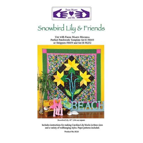 Marti Michell - Snowbird Lily & Friends pattern booklet  8520