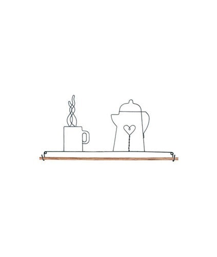 Ackfeld - Coffee Pot Fabric Holder - 12in. w/dowel