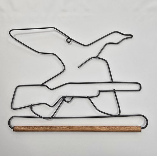 Ackfeld - Duck Hunting w/dowel 7 1/2in