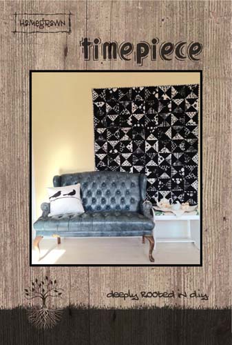 Timepiece - Deeply Rooted in DIY by Villa Rosa Designs 10 ftqtrs.Background