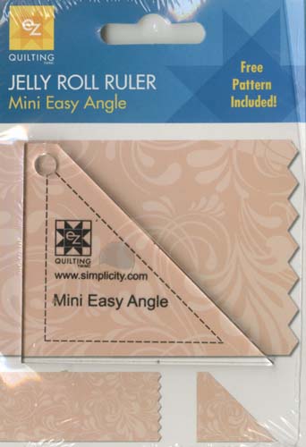Jelly Roll Ruler Mini EasyAngle -Use With 2-1/2 in. Strips from EZ