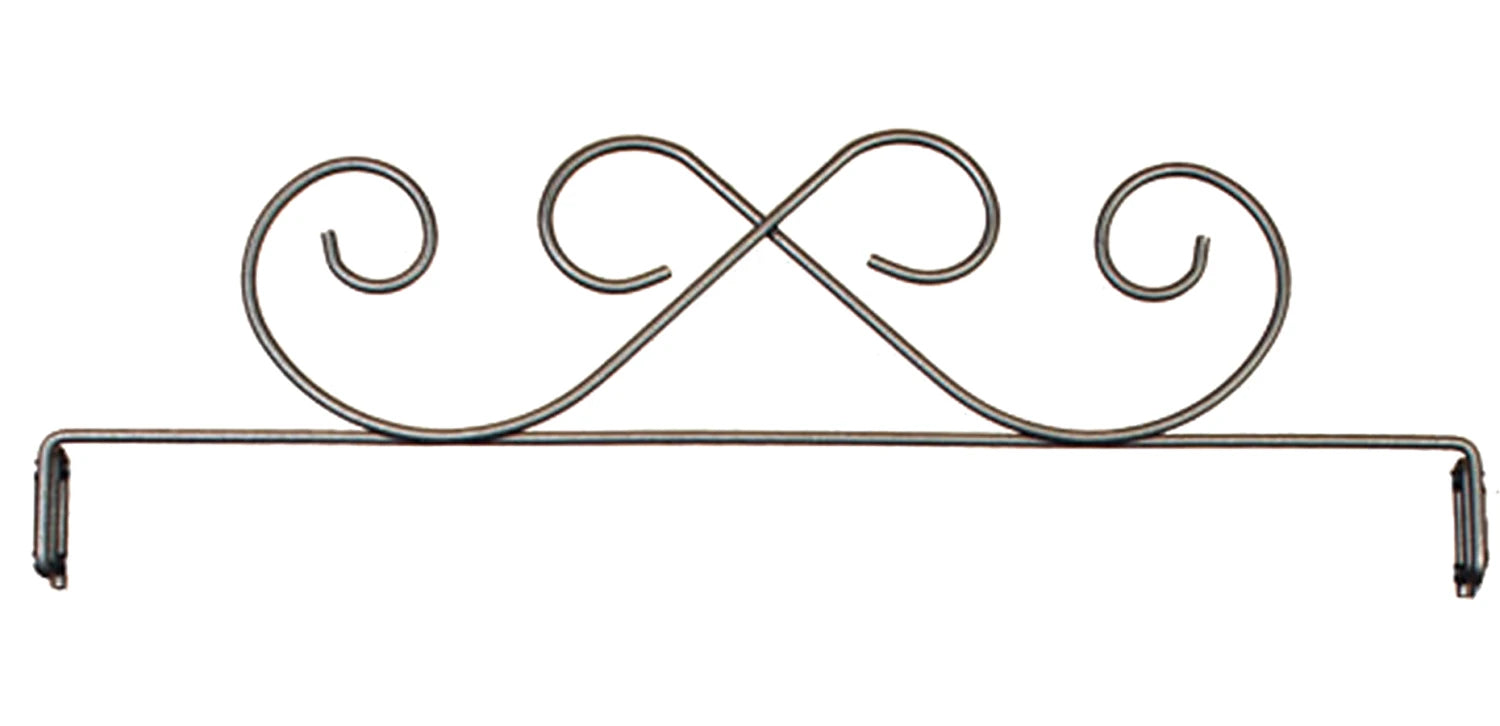 Ackfeld - 12" Scroll Header - Gray 89697