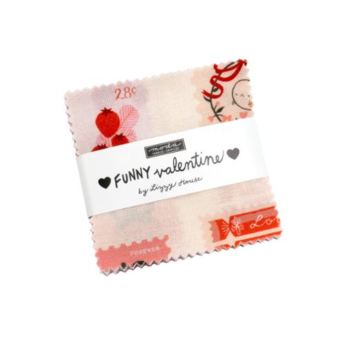 My Funny Valentine - 42 2.5 inch charms - by Lizzy House