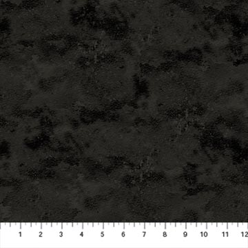 Toscana - Ebony - Black Textured Suede look