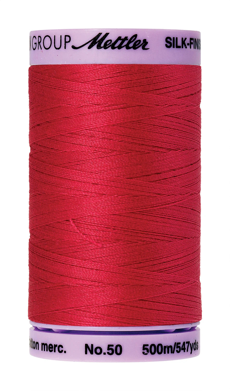 Mettler 547 yds. 50 wt. Cotton - 9104 0102 Poinsettia