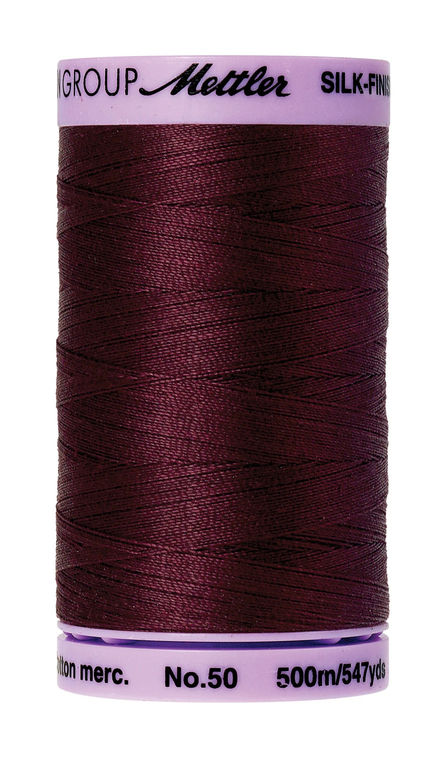 Mettler 547 yds. 50 wt. Cotton - 9104 0111 Beet Red