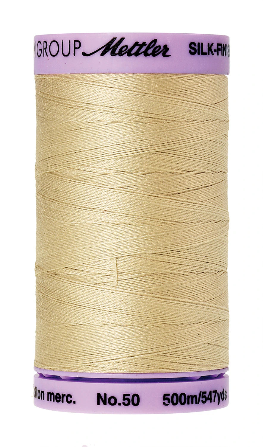 Mettler 547 yds. 50 wt. Cotton - 9104 0265 Ivory