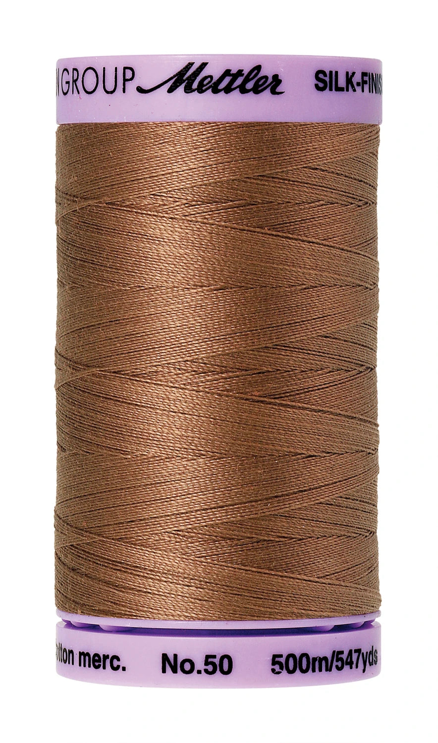 Mettler 547 yds. 50 wt. Cotton - 9104 0280 Walnut
