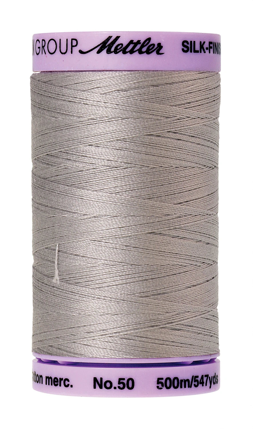 Mettler 547 yds. 50 wt. Cotton - 9104 0331 Ash Mist