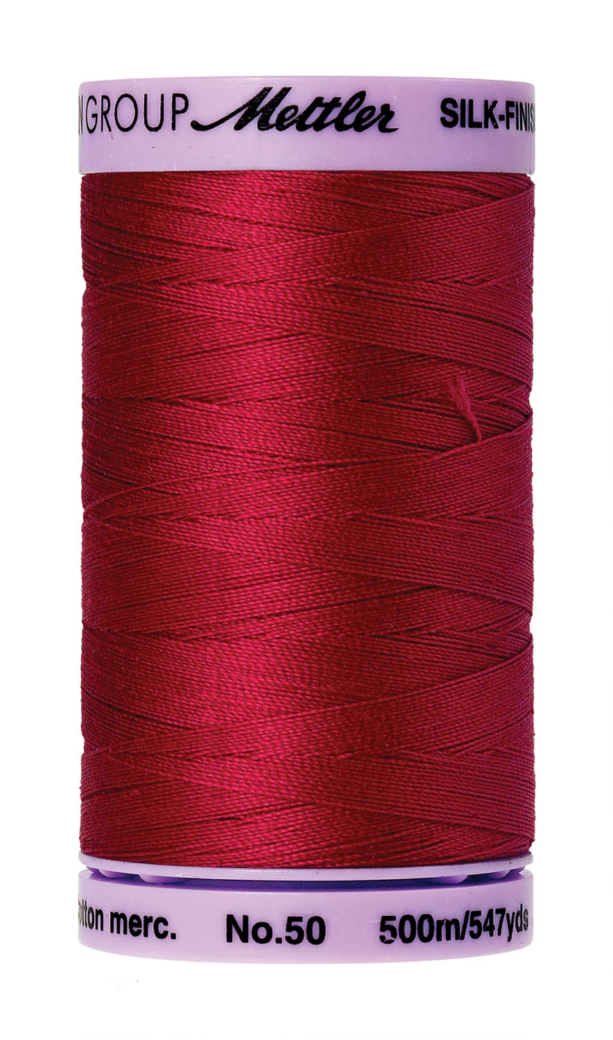 Mettler 547 yds. 50 wt. Cotton - 9104 0504 Country Red