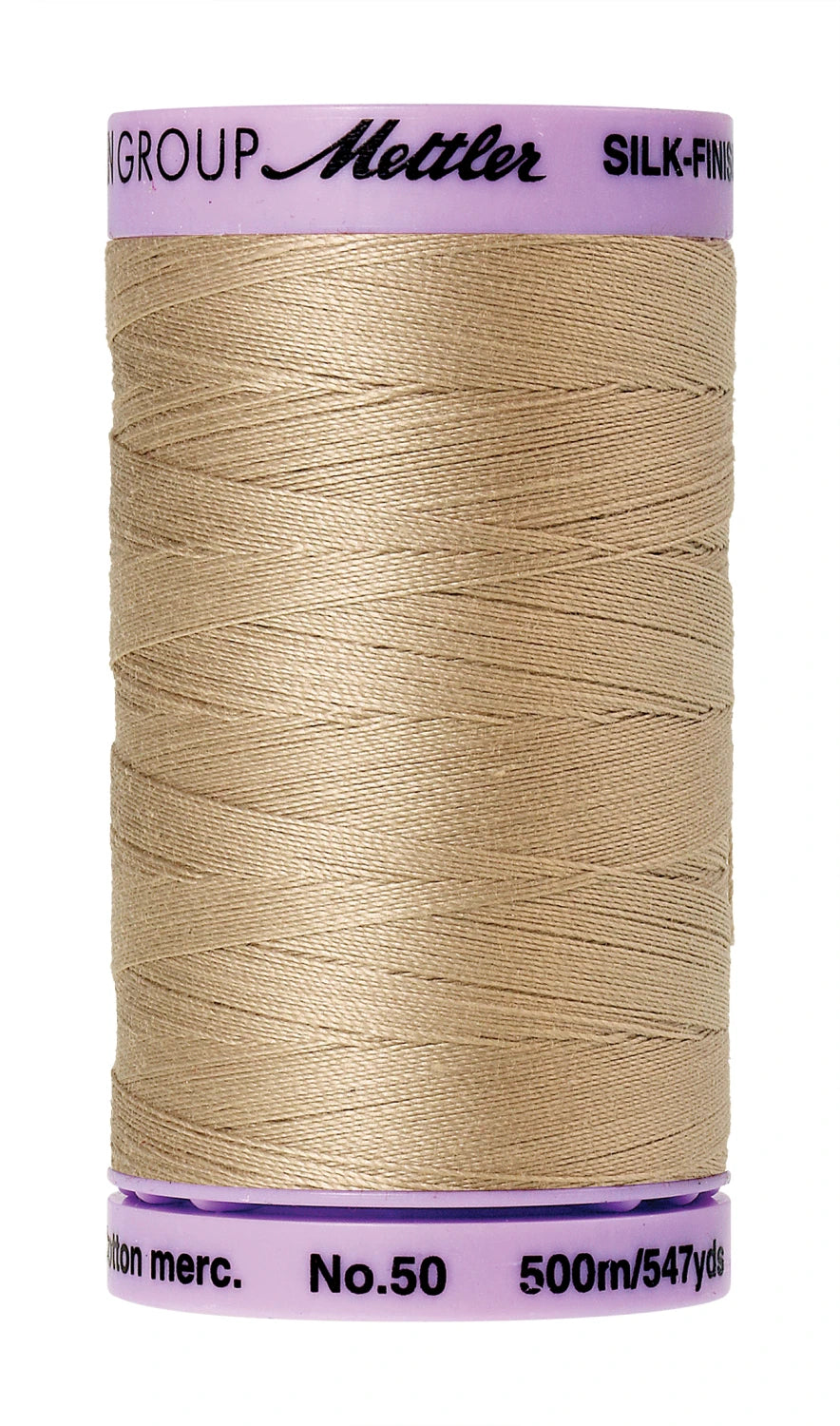 Mettler 547 yds. 50 wt. Cotton - 9104 0538 - Straw
