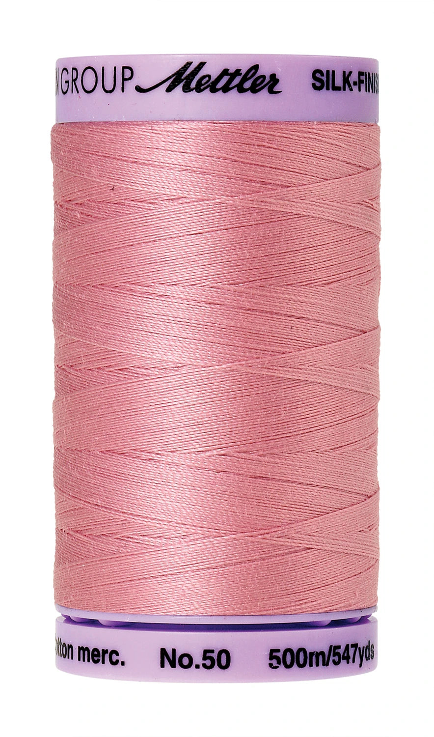 Mettler 547 yds. 50 wt. Cotton - 9104 1057 Rose Quartz