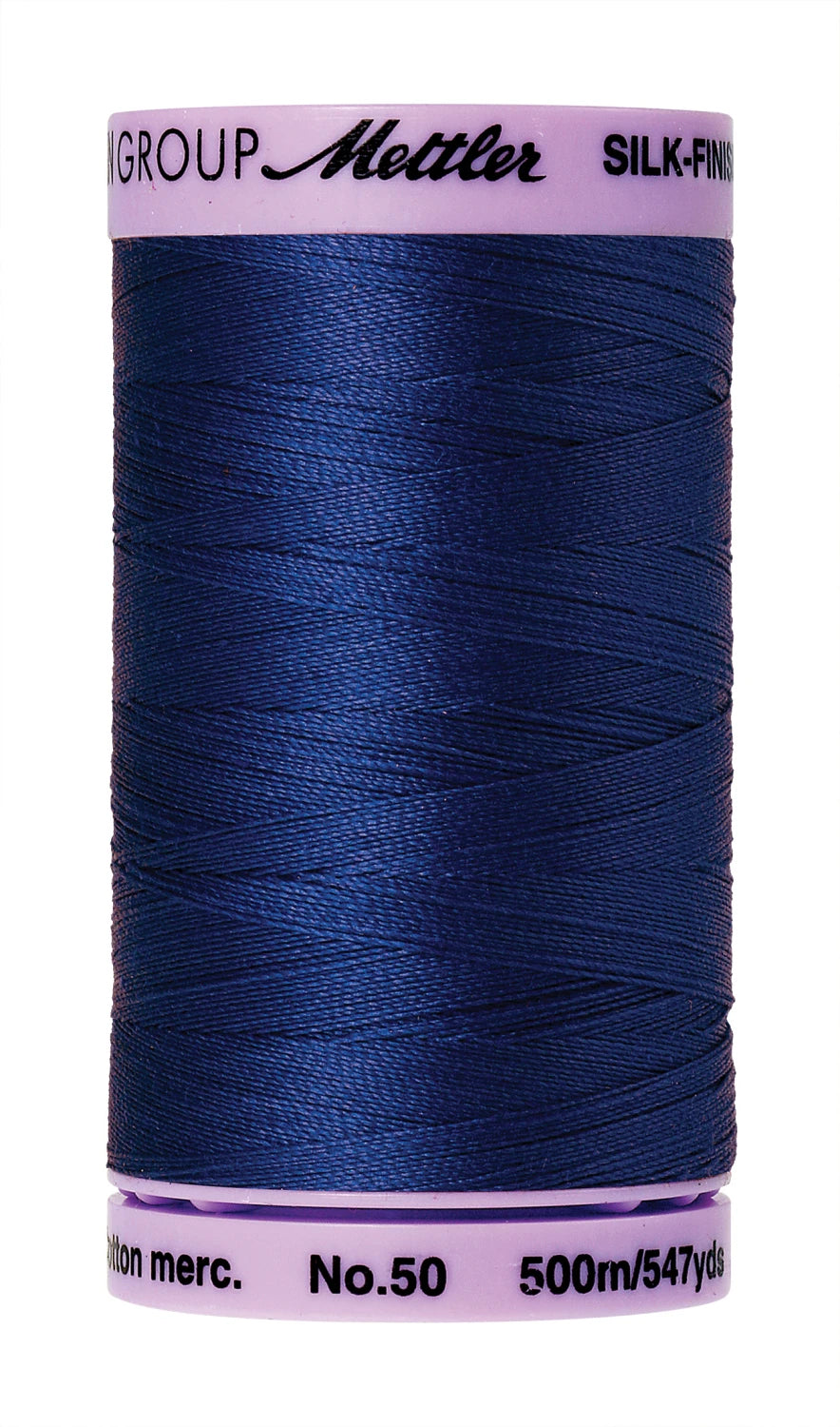 Mettler 547 yds. 50 wt. Cotton - 9104 1303 Royal Blue