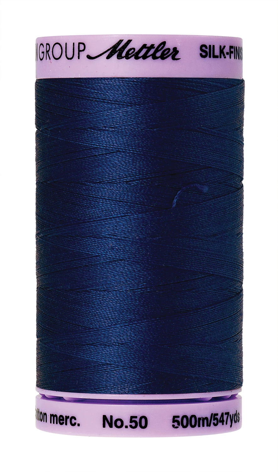 Mettler 547 yds. 50 wt. Cotton - 9104 1304 Imperial blu