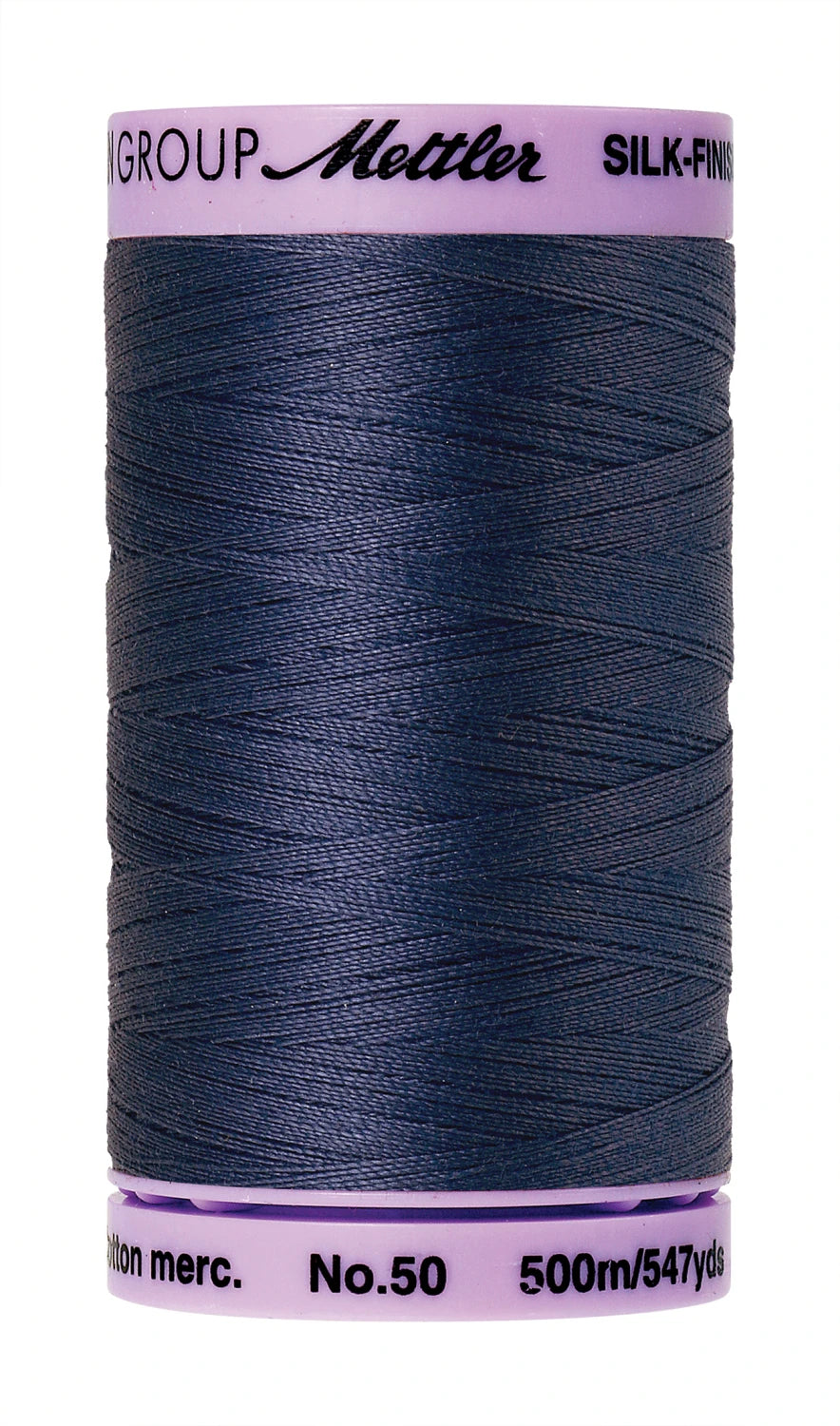 Mettler 547 yds. 50 wt. Cotton - 9104 1365 True Navy