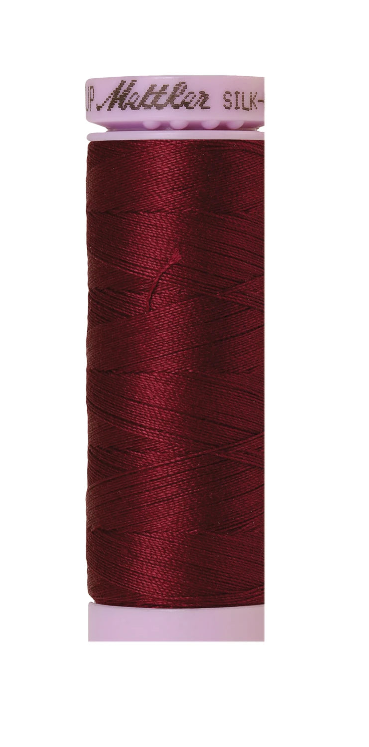 Mettler 164 yds. 50 wt. Cotton - 9105 0109 Bordeaux
