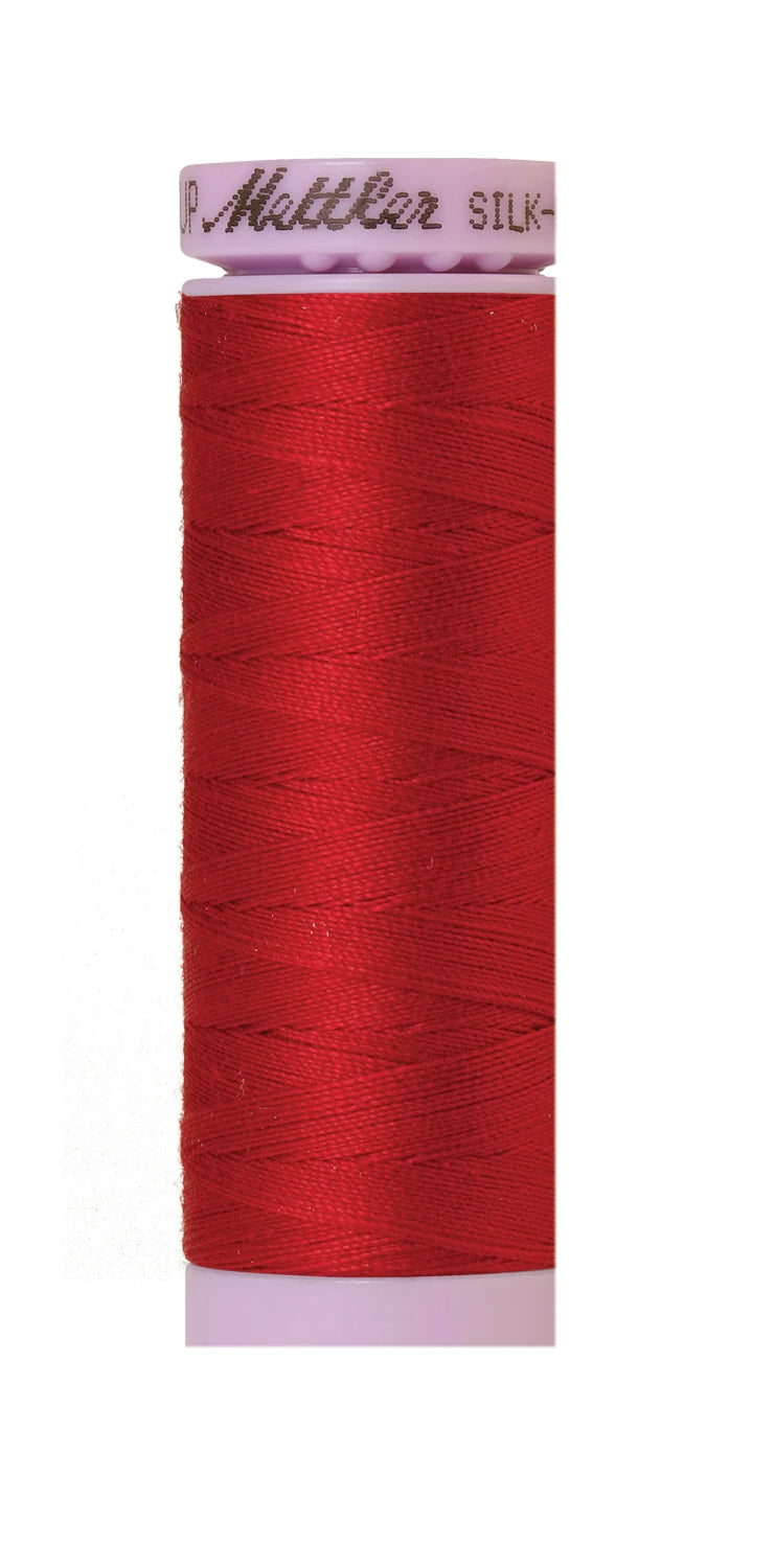 Mettler 164 yds. 50 wt. Cotton - 9105 0504 Country Red