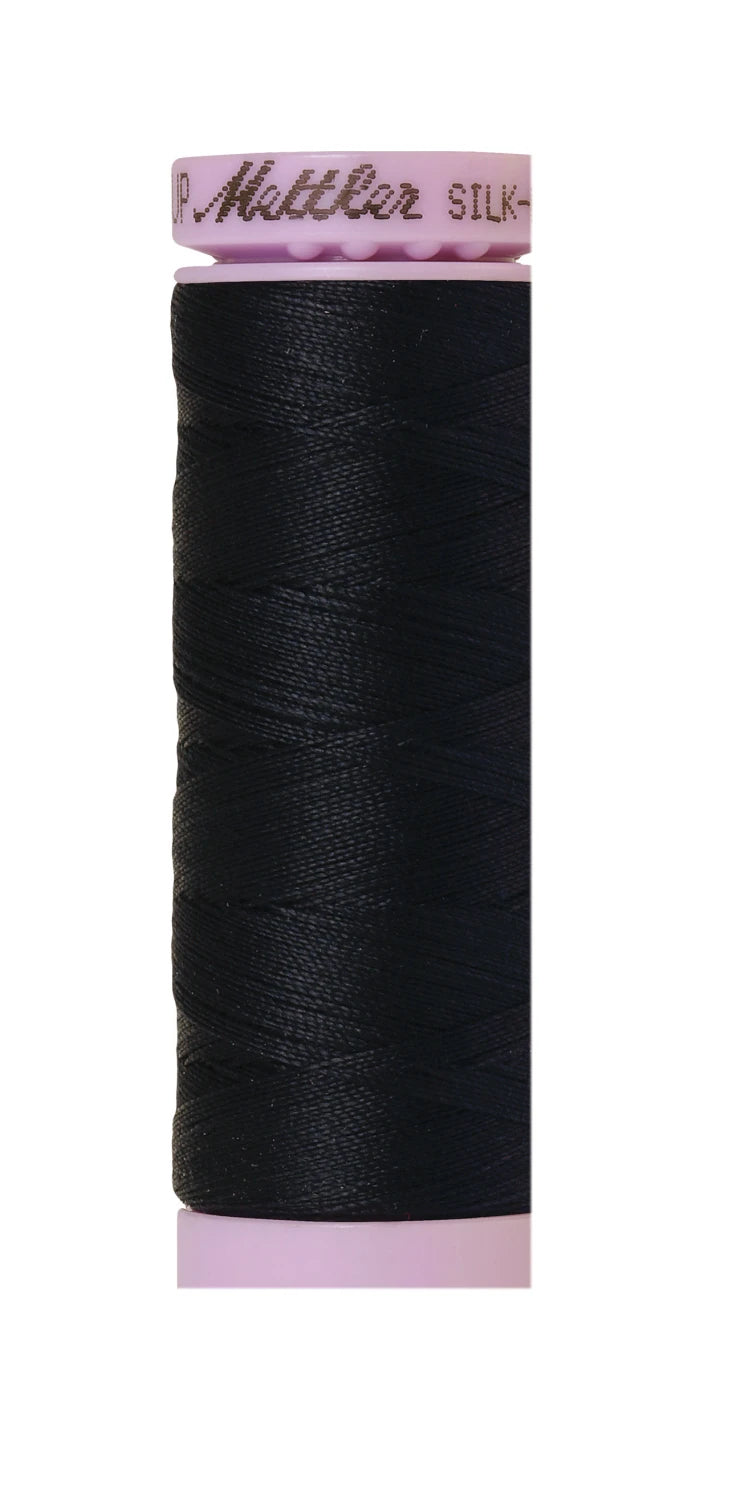 Mettler 164 yds. 50 wt. Cotton - 9105-0821 Dkest Blu