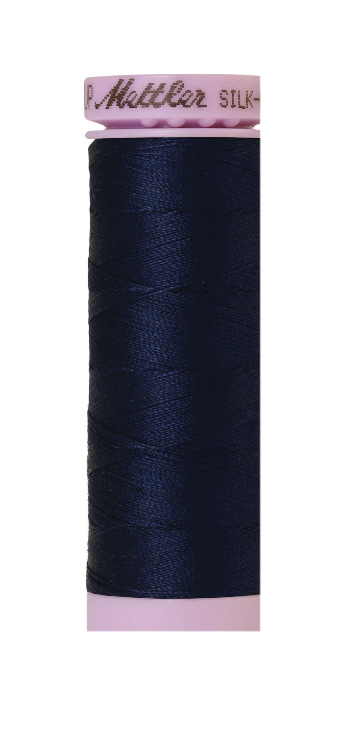 Mettler - 164 yds. 50 wt. Cotton - 9105 0825 Navy