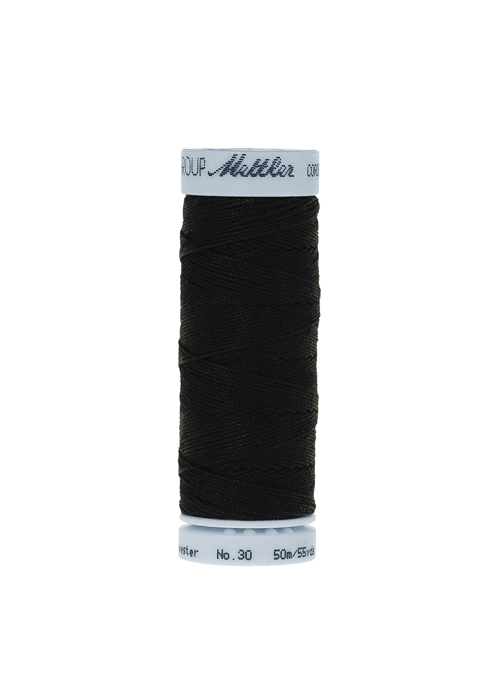 Metrosene Poly Thread - 30wt 50m/55yds - Cordonnet - Black - 9146 4000