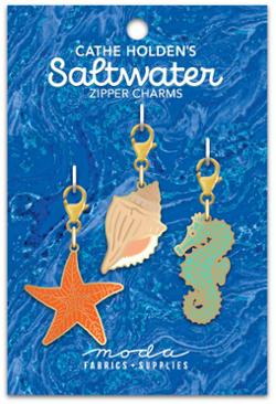 Cathe Holden's Saltwater zipper charms