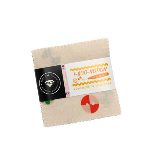 Ruby Star - 1 800 Notion - Mini Charm Pack