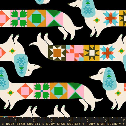 1 800 Notion - Quilty Dog Novelty - Soft Black