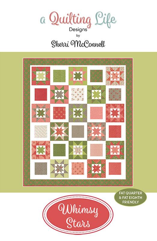 Whimsy Stars Quilt Pattern by Sherri McConnell