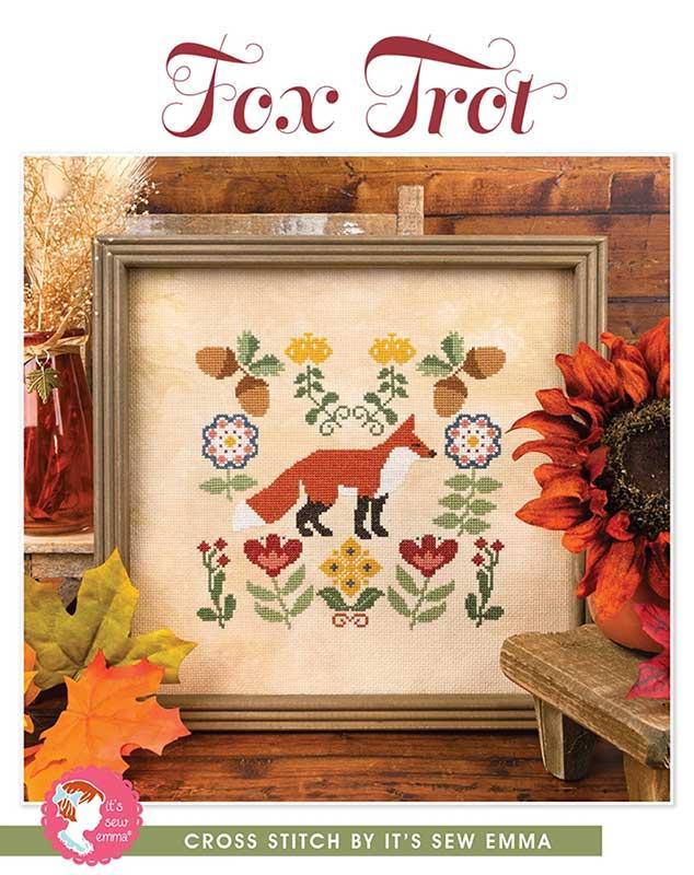 Fox Trot - CROSS STITCH pattern - by It's Sew Emma