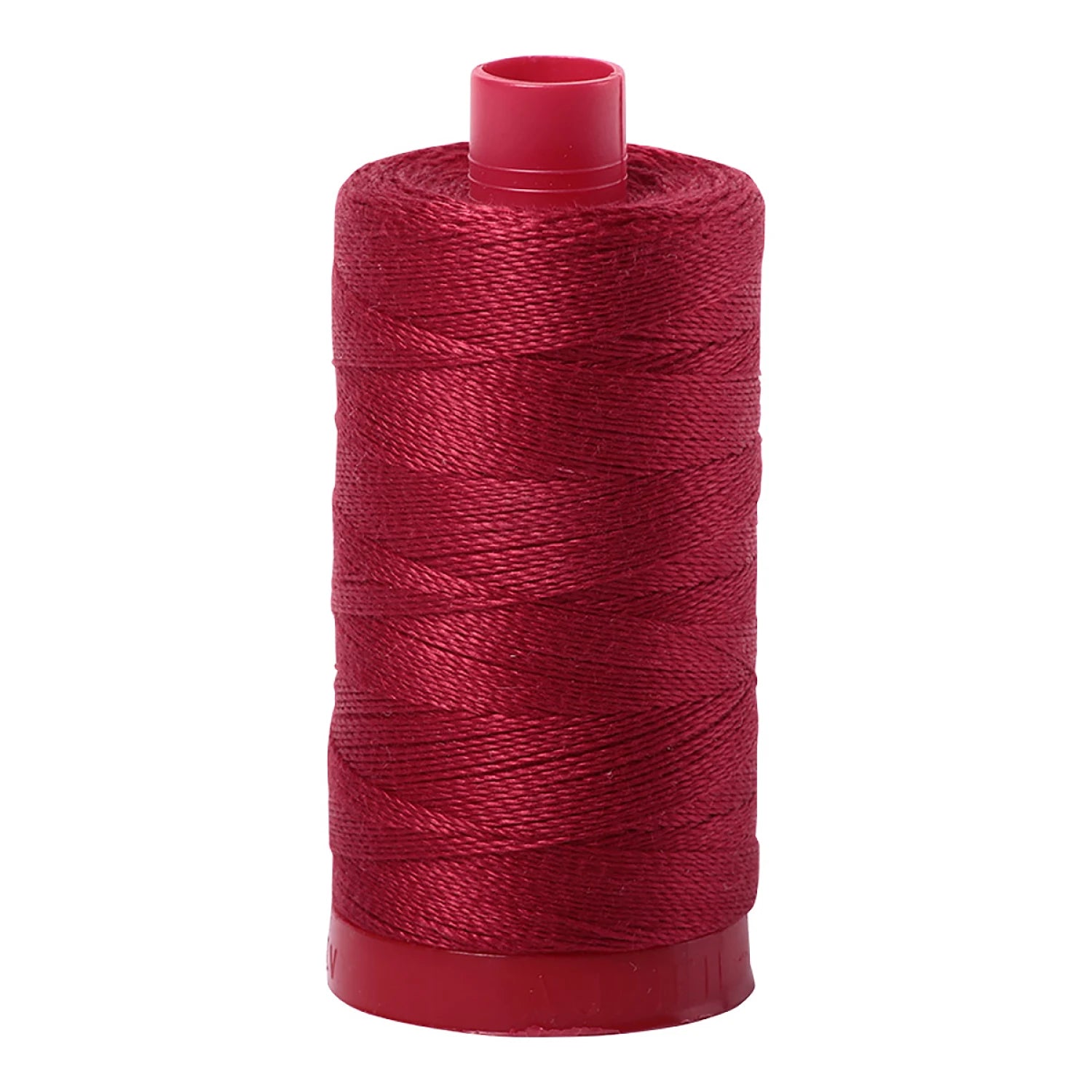 Aurifil - Mako cotton embroidery thread - Burgundy - 12wt. - 54yds. #1103