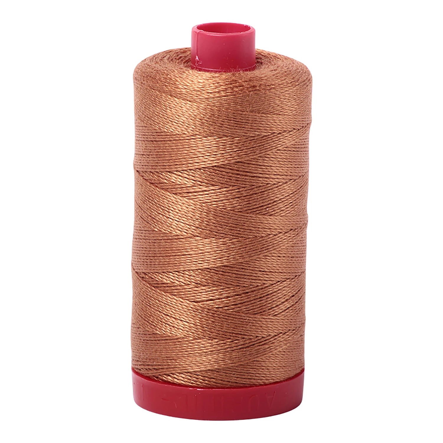 Aurifil - Mako cotton embroidery thread -Cinnamon - 12wt. - 54yds. #2335