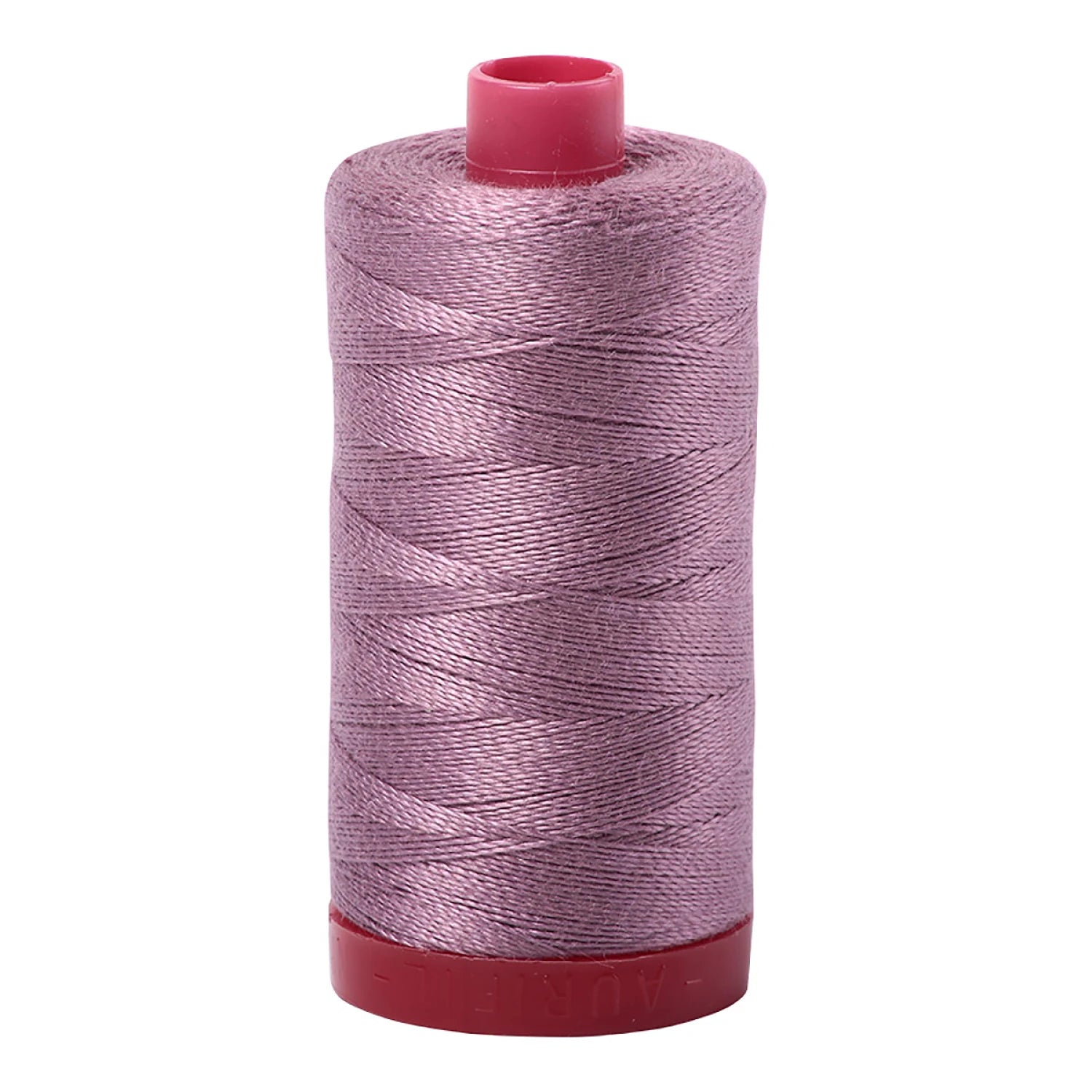 Aurifil - Mako cotton embroidery thread - Wisteria - 12wt. - 54yds. #2566