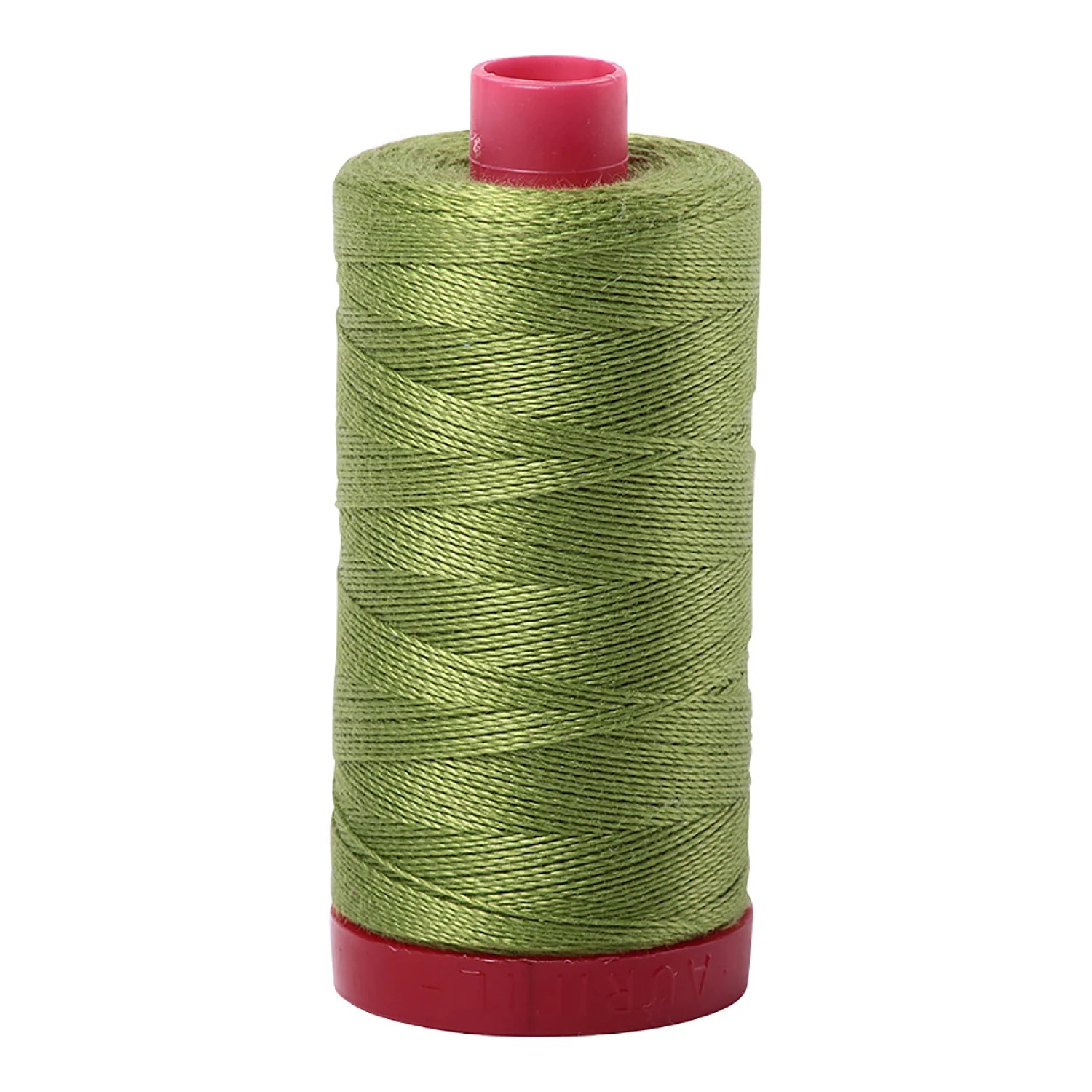 Aurifil - Mako cotton embroidery thread - Fern Green - 12wt. - 54yds. #2888