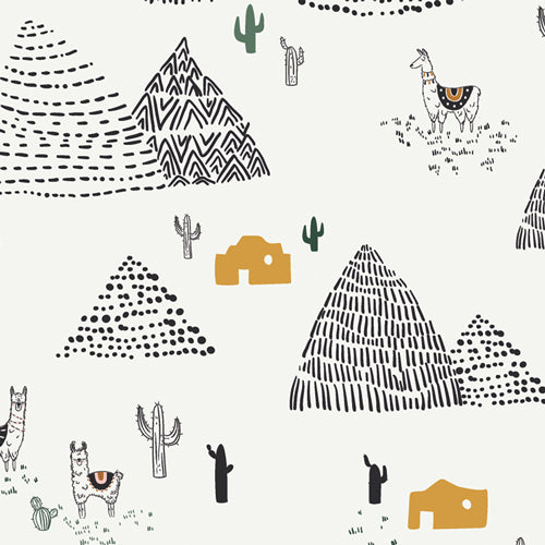 Capsules - Pacha - Inti Wasi,Inca house, black & gold on white