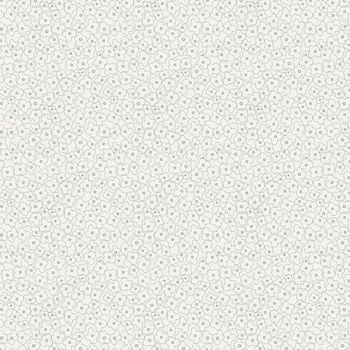 Capsule Mix The Volume - Allegro - Fresh - Green floral outline on cream